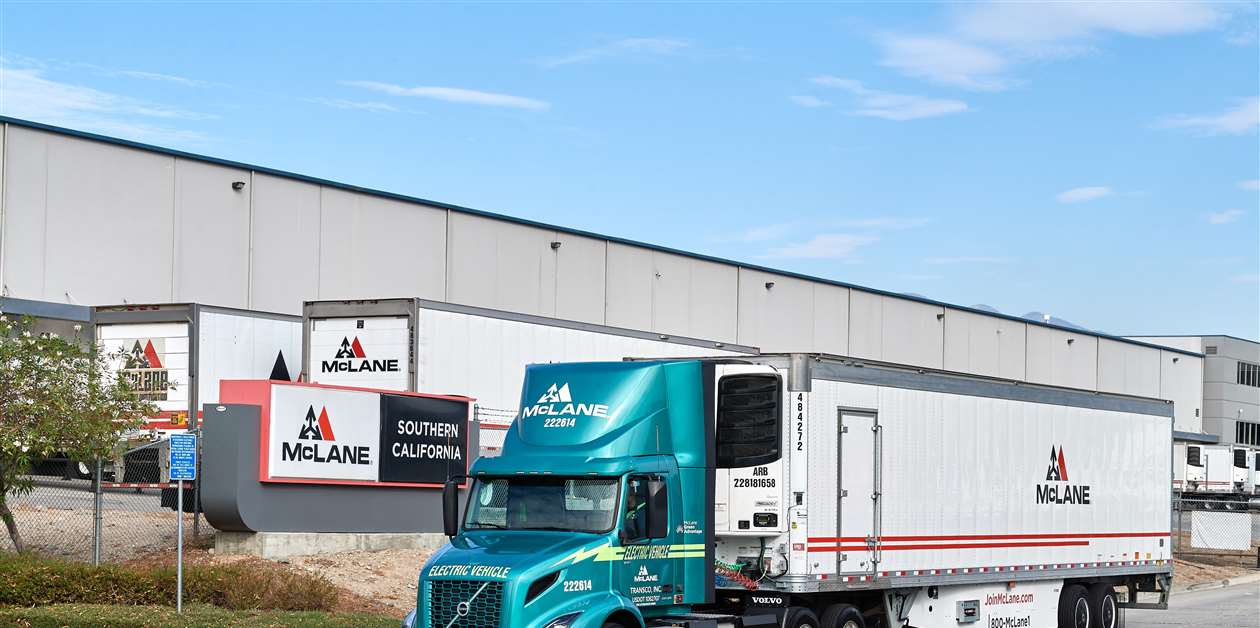 McLane Company takes delivery of Volvo VNR Electric trucks Power Progress
