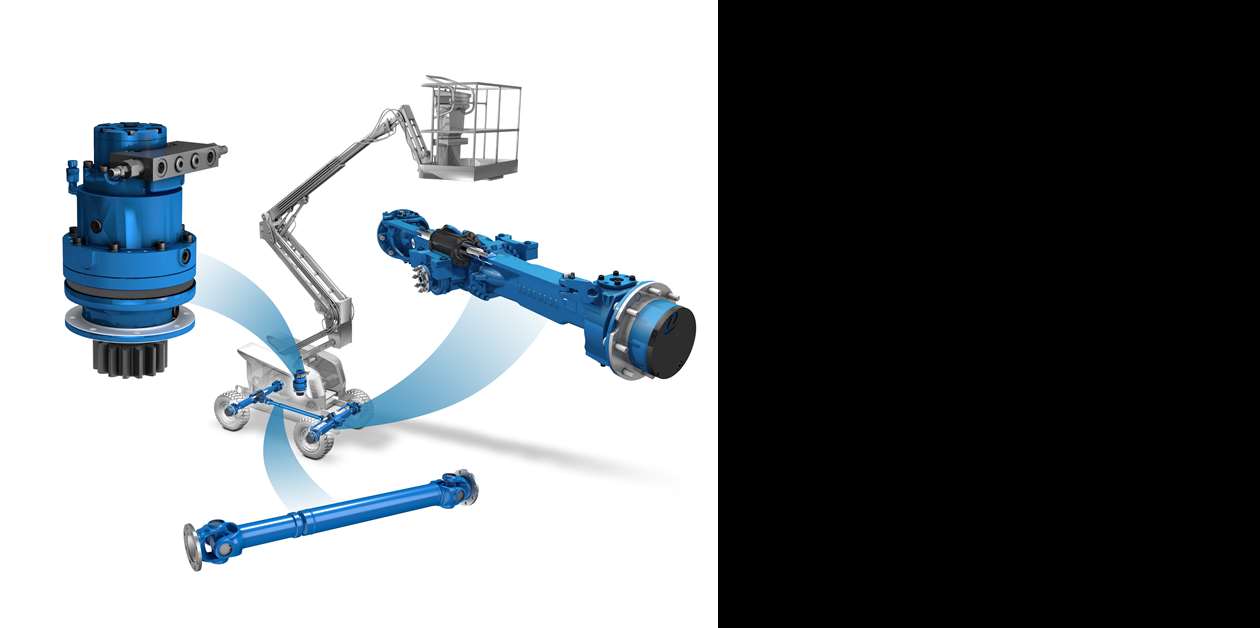 Comer electric drivetrains shown under brand Power Progress