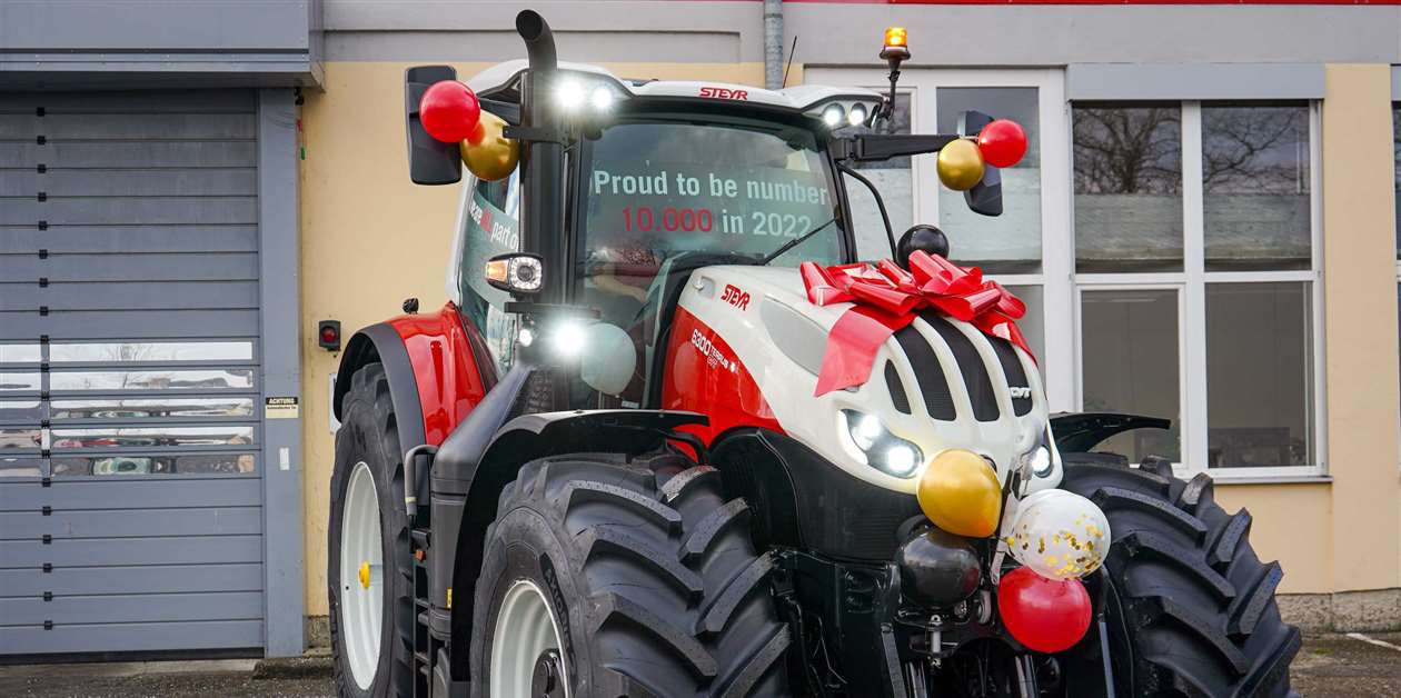 Steyr plant produced 10,000 tractors in 2022 - Power Progress