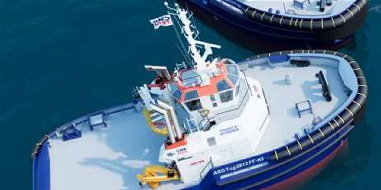 Revolutionizing Port Operations: Damen and CMB.TECH Partner on Hydrogen-Powered ASD Tugs