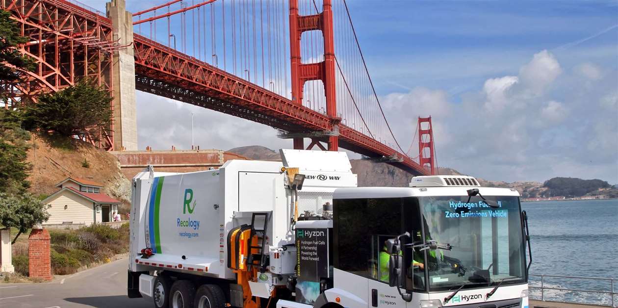 Recology Launches First Hydrogen-Powered Refuse Collection Vehicle in San Francisco