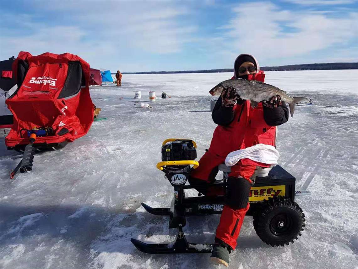 Ice Auger Machines ice fishing scooter