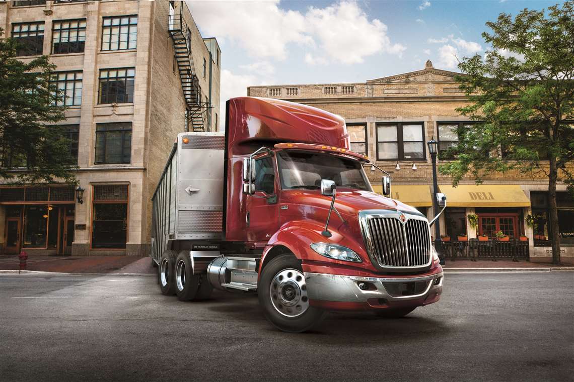 Navistar RH fuel cell truck 