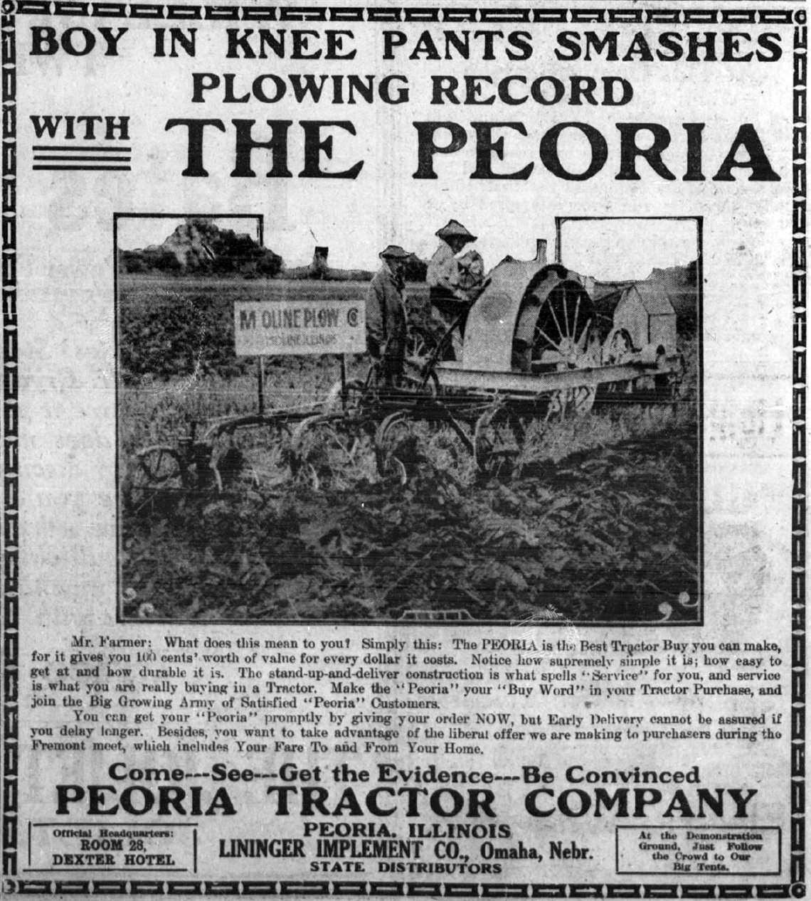 Peoria tractor