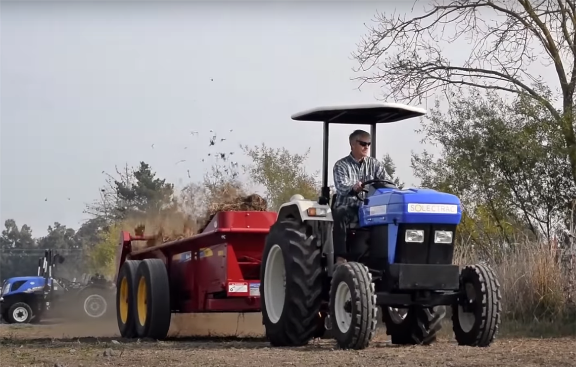 Soletrac electric tractor