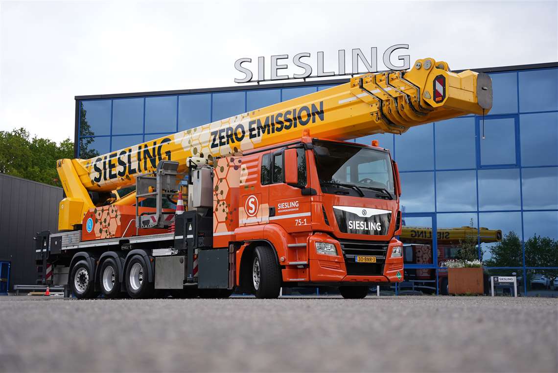 Siesling 75m hydrogen truck mount 