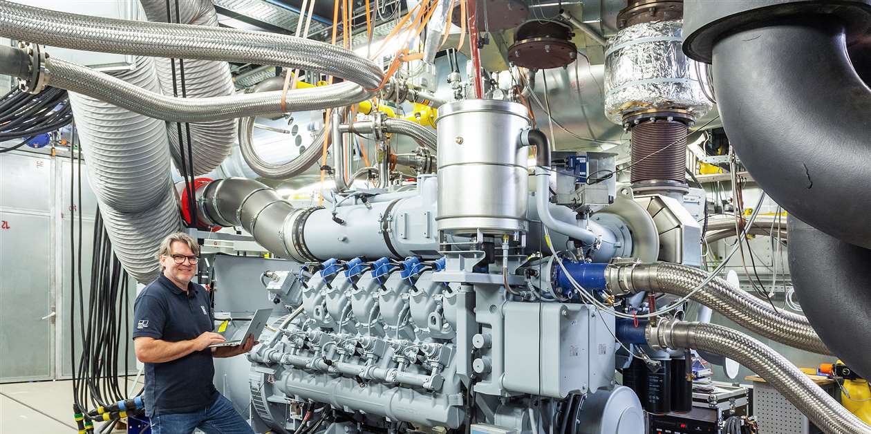 Rolls-Royce achieves H2-ready certificate for MTU engines - Power Progress