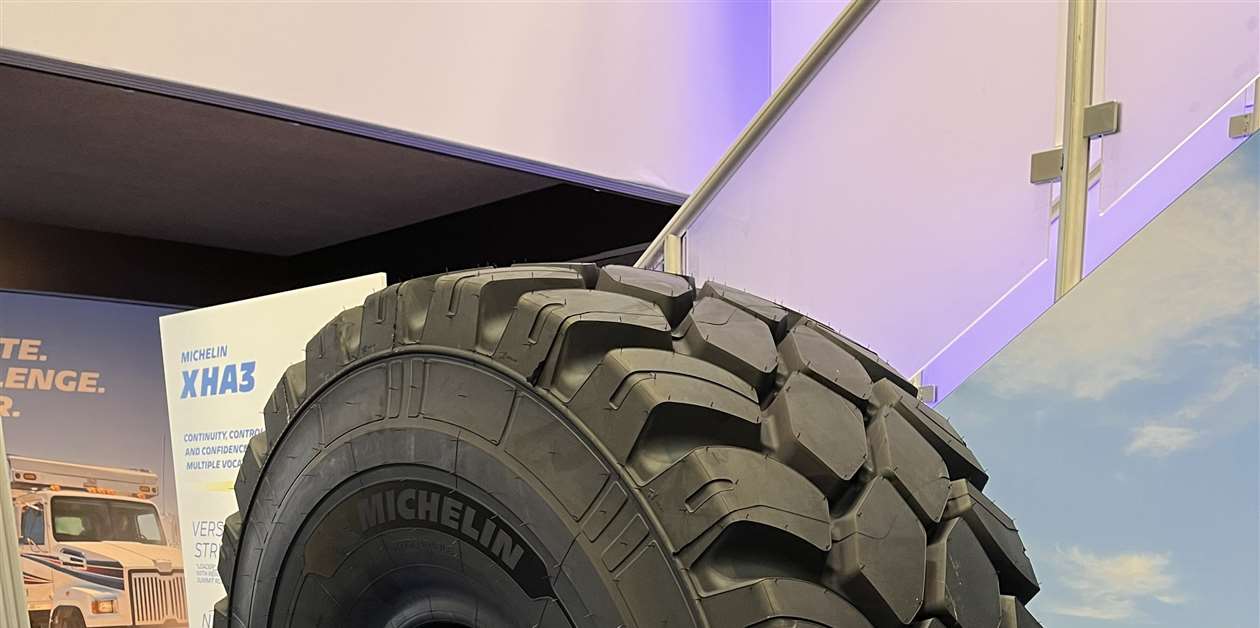 A próxima evolução da Michelin em pneus para máquinas de
