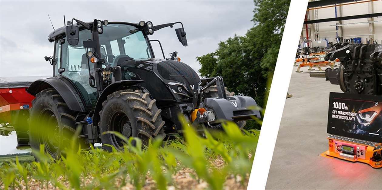 AGCO's Valtra plant produces 1,000th CVT