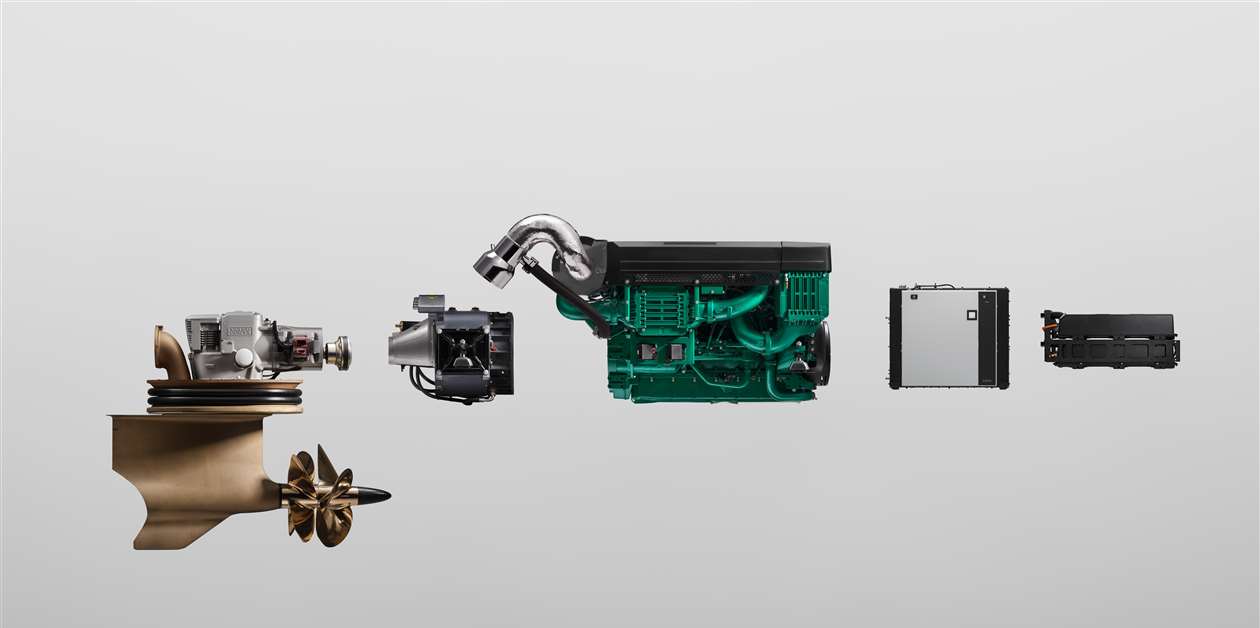 Volvo Penta to show IPS Hybrid system for commercial vessels