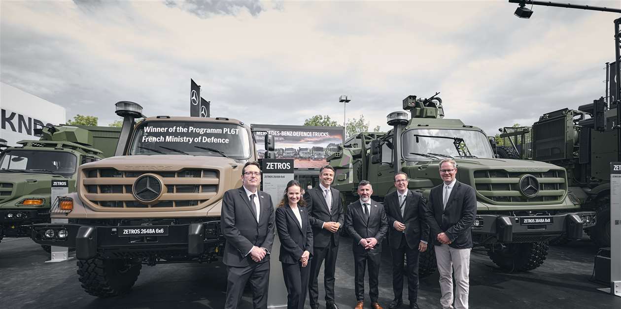 Daimler Truck partners with Keyou, Roshel