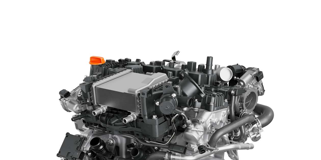 Horse Powertrain shows waterproof B20 engine