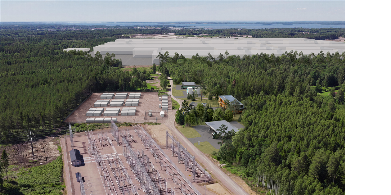 Volvo Group plans energy park at battery factory site
