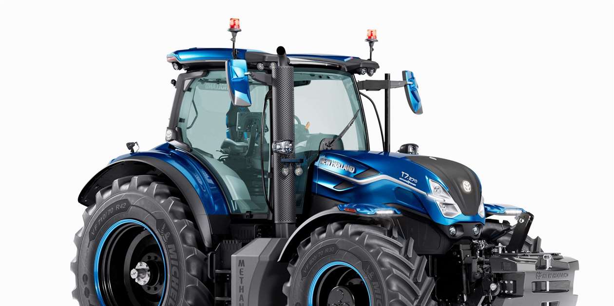 CNH Industrial unveils prototype New Holland LNG tractor - Power Progress