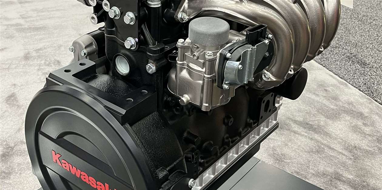 Kawasaki unveils E85-compatible engine at Equip Expo - Power Progress