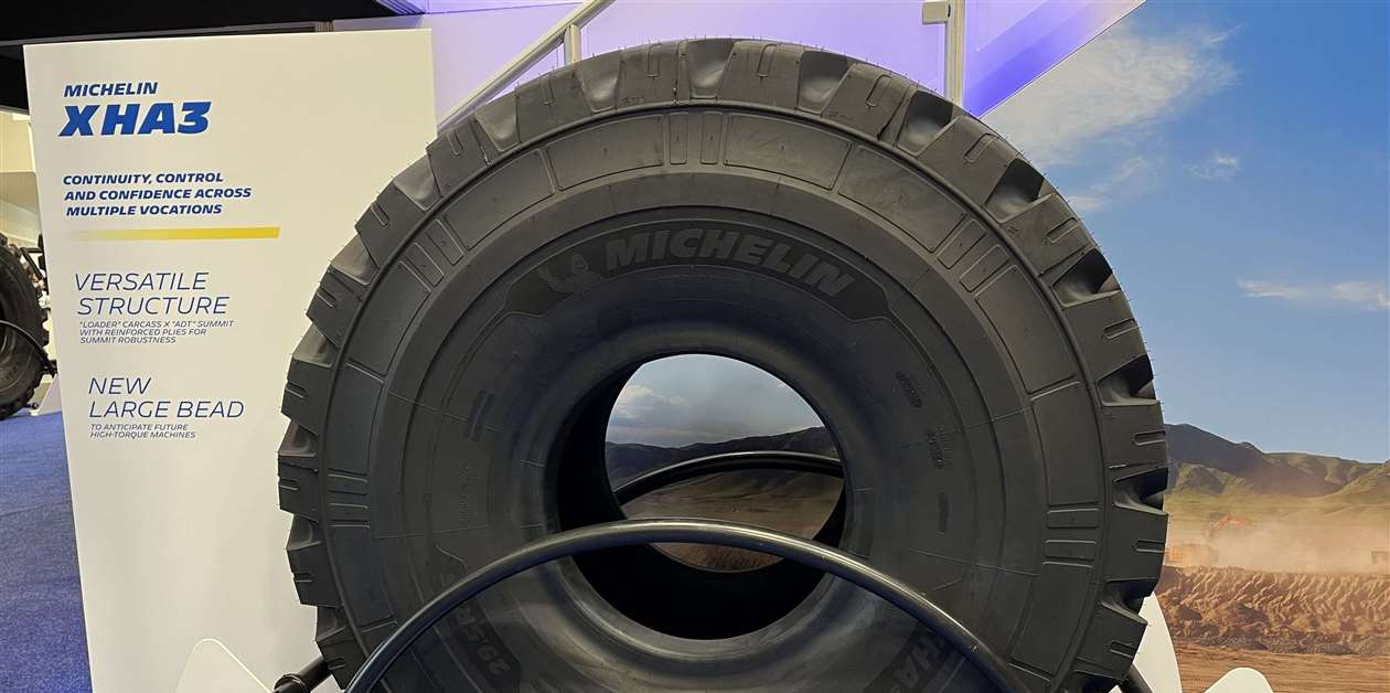 A próxima evolução da Michelin em pneus para máquinas de