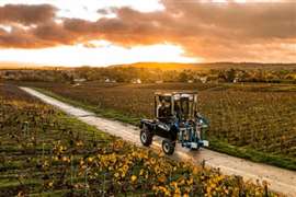 New Holland TE6 Straddle Tractor