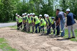 Yanmar CE North America groundbreaking ceremony