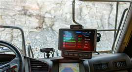 Komatsu Operator Guidance Monitor