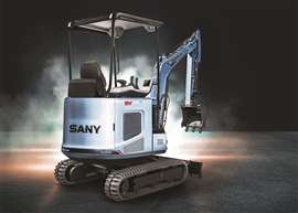 The electric motor of the SY19e is said to deliver a peak output of 15kW.