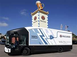 Volta Zero will transport Paulaner beer
