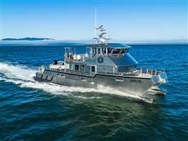 Marine research vessel for the University of Hawai’i at Mānoa