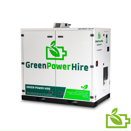 Photo of battery storage system owned by Green Power Hire