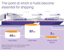 E-fuels in shipping
