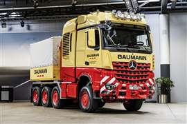 Viktor Baumann's new 8x6 Mercedes-Benz Arocs