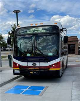 InductEV ground assembly in operation in Wenatchee, WA