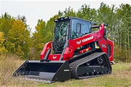 Yanmar TL100VS compact loader.