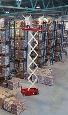 MEC electric scissor lift