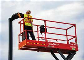 Skyjack electric scissor lift