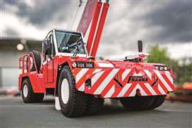 Franna MAC 25 mobile articulating crane