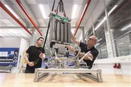 Bosch hydrogen fuel cell assembly