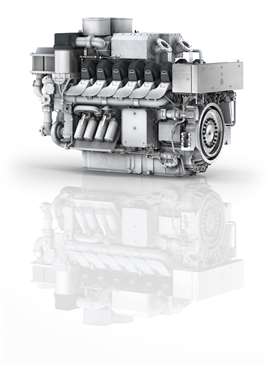 MAN 175DF-M dual-fuel-methanol engine