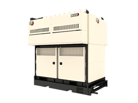 Groupe électrogène compact au gaz naturel Cat DG450