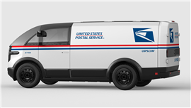 LDV 190 in USPS livery