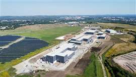 Battery recycling plant in Zawiercie, Poland