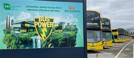 Wrightbus StreetDeck Electroliner electric buses in Limerick, Ireland