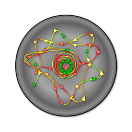 Diagram of fuel mix in toroidal vortex