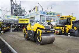 Bomag emergency brake assist