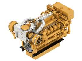 Cat Marine dual-fuel 3516E engine