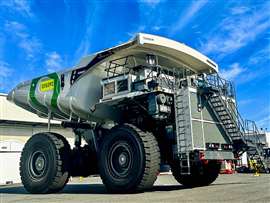 Liebherr T 264 haul truck prototype