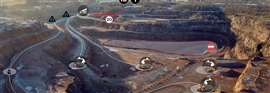 Volvo CE Connected Map & Performance Indicator (Image: Volvo CE)