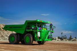 Nuh Cement's electric-converted haul truck (Image: ABB)