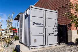 Installation of Rehlko fuel cell gen set