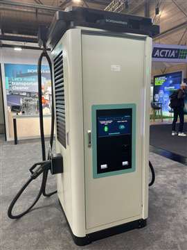 DC fast charging stations by BorgWarner