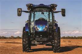 New Holland T4 Electric Power tractor.