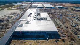Hyundai Motor Group Metaplant America under construction in 2023
